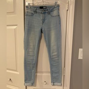 G by Guess jeans, light wash, skinny, size 26